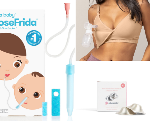 Must have’s for the newborn stage🩷🩵 cover photo collage