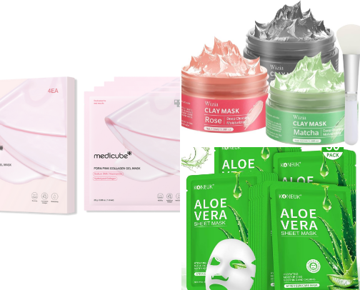 Face Masks I Tried—What Helped vs What Broke Me Out cover photo collage