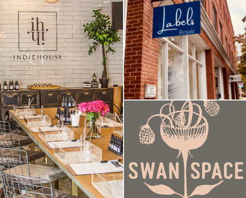 Atlanta shopping cover photo collage