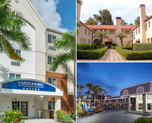 Florida Hotels/Motels I’ve Stayed cover photo collage