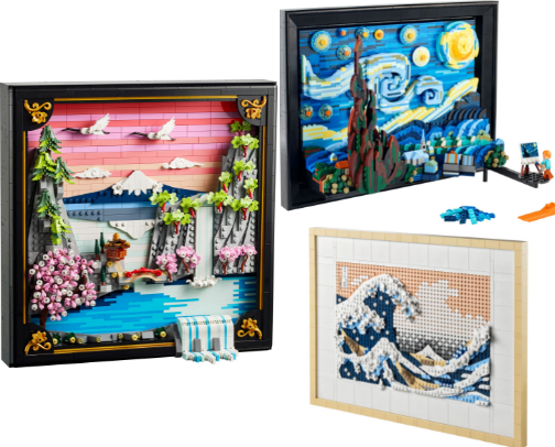 Painting and Fine Art Sets for Adult Wall Display cover photo collage