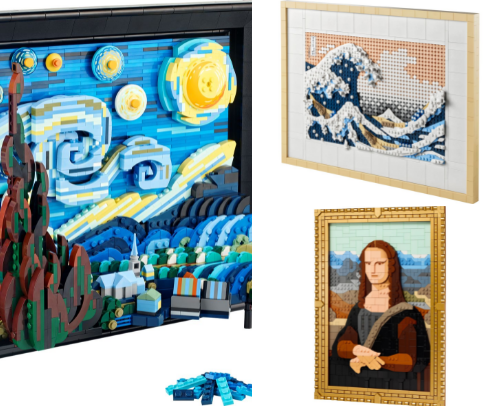 Painting and Fine Art Sets for Adult Wall Display cover photo collage