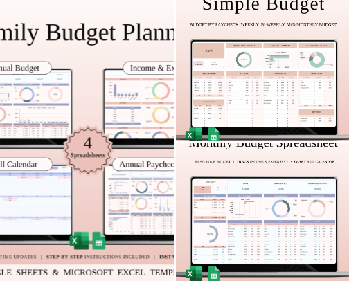 Budget Planners I Wish I Found Sooner ✨ cover photo collage