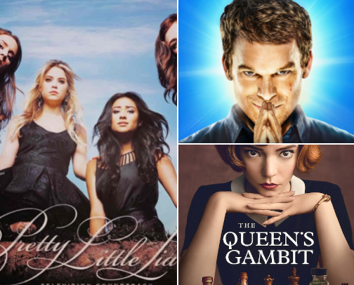 Rewind to Thrills: Best 2000s Mystery & Drama Shows You’ll Binge Again (Plus Same-Genre Books) cover photo collage