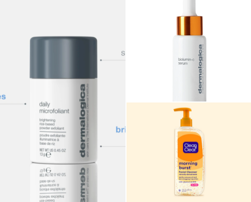 Skincare Essentials cover photo collage