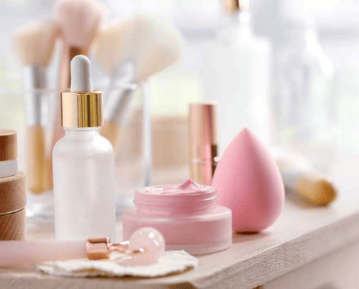 Favorite Beauty Products cover photo collage