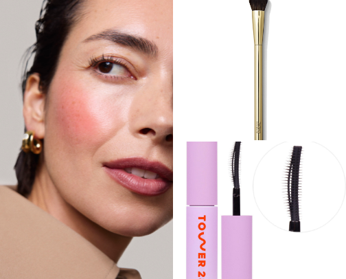 Minimalist make up products for babes over 40 cover photo collage