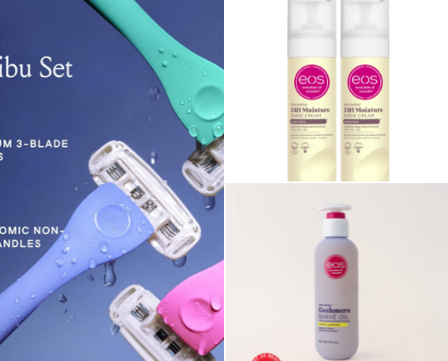 The secret to a smooth, bright, and clean shave cover photo collage