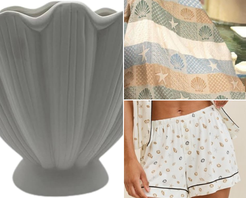 Clean Coastal Asthetic cover photo collage
