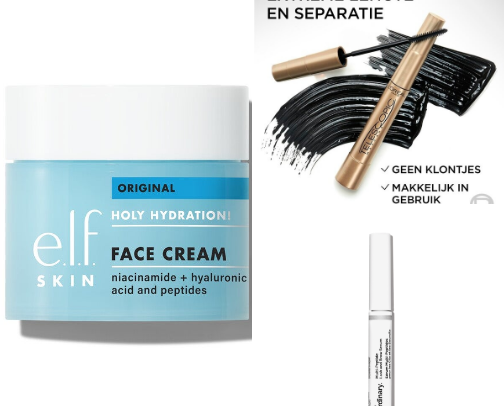 Makeup musts cover photo collage