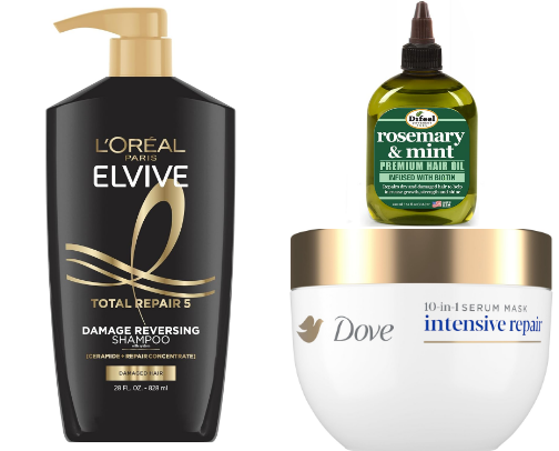 What Actually Helped My Hair Grow cover photo collage