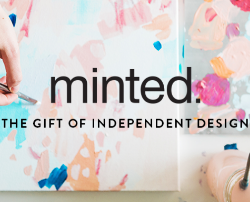 Minted cover photo collage