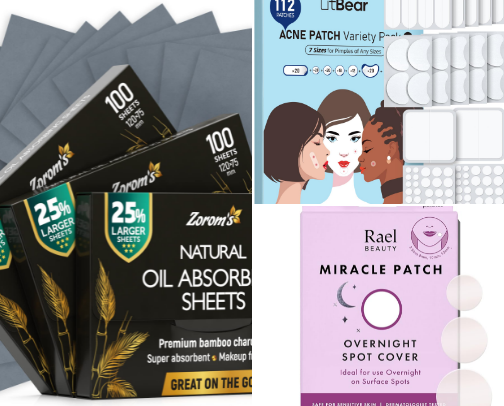 The Goal Is Healthy Skin, Not Perfect Skin cover photo collage