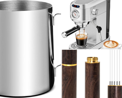 Be a barista at home cover photo collage