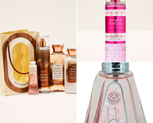 Perfumes & Body Sprays cover photo collage
