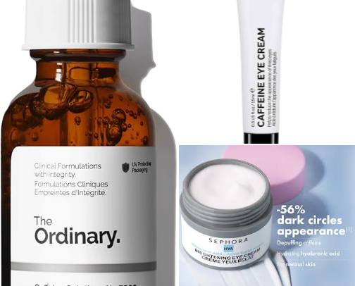 say GOODBYE to puffy eyes and dark circles 👀 cover photo collage