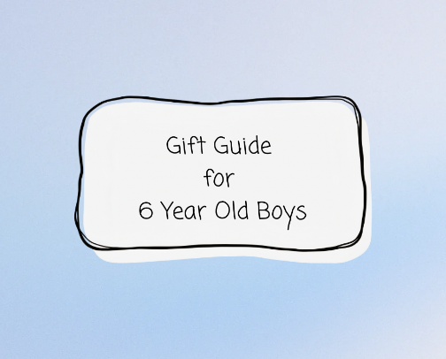 Gift Guide for 6 Year Old Boys cover photo collage