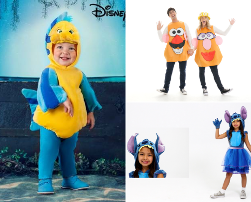 Disney Halloween Costumes cover photo collage