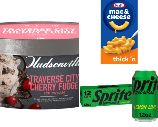 Guilty pleasure snacks - for the late night snacker cover photo collage