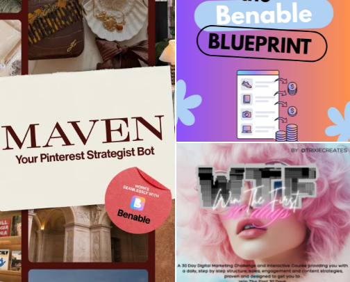 Faceless Online Business Tools & Multiple Income Streams (Work From Your Phone, Work from Home) cover photo collage