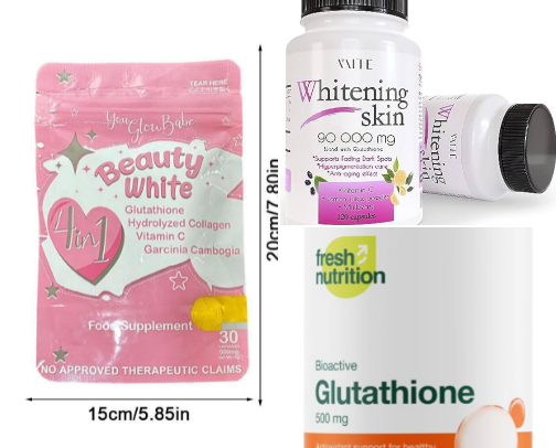 SKIN WHITENING cover photo collage