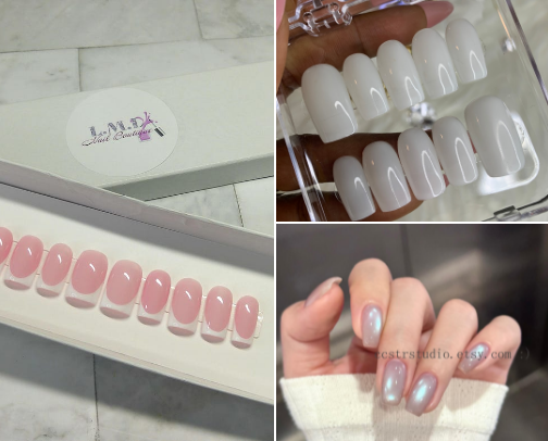 Chic & Simple Summer Nails: Effortless Mani Inspo for Your Clean-Girl Aesthetic cover photo collage