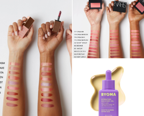 My Favourite Beauty Recommendations cover photo collage