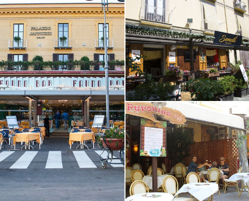 restaurant recs for Sorrento, Italy cover photo collage