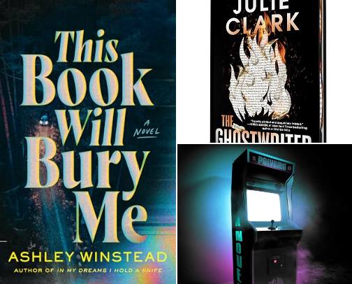 Page-Turning Thrills cover photo collage