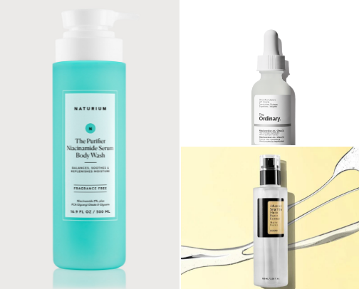Skincare products for a healthy glowing skin✨ cover photo collage