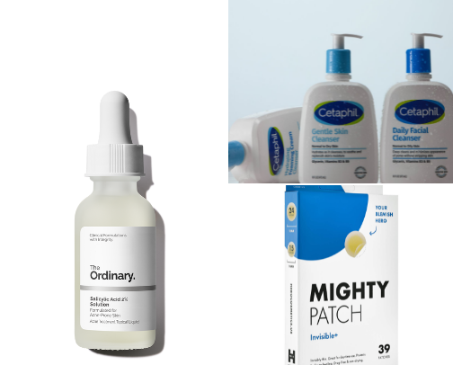 Skin care 💗 cover photo collage