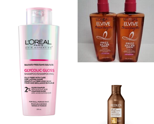 Hair stuff cover photo collage