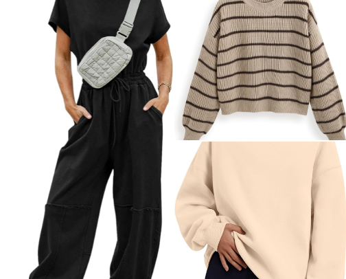 Casual Fall Mom Fashion cover photo collage