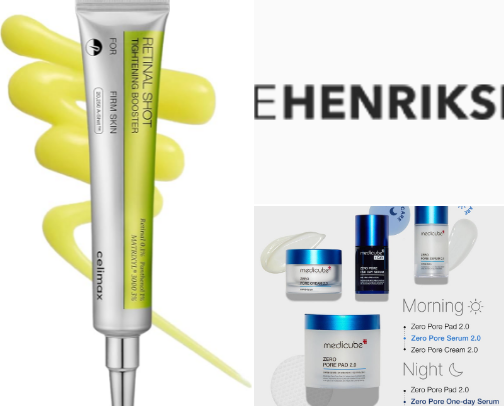 Skincare cover photo collage