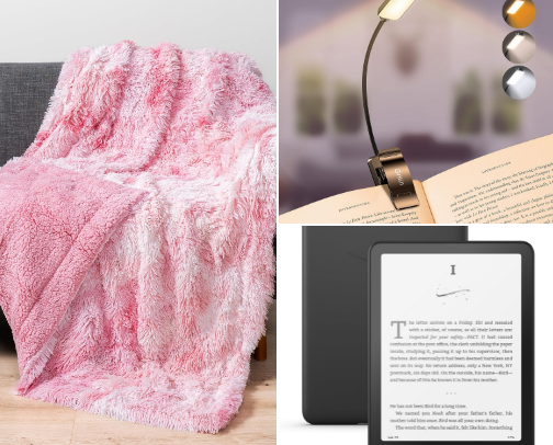 Cosy Reading Nook Essentials cover photo collage