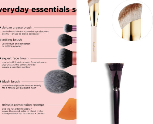 Makeup Brushes cover photo collage