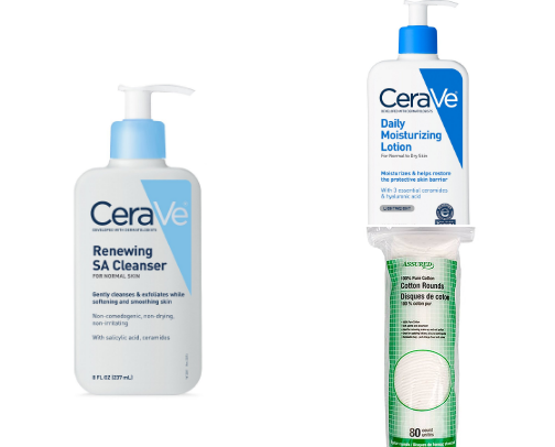 for the acne prone girlies 💆🏻‍♀️🧴 cover photo collage