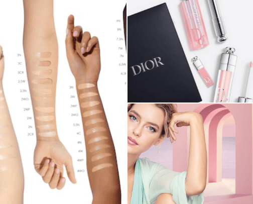 Make-up essentials cover photo collage