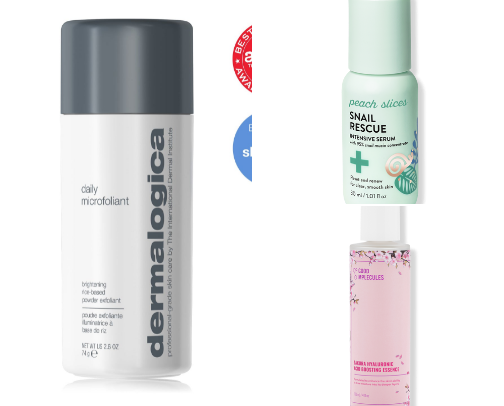 Skincare Faves cover photo collage