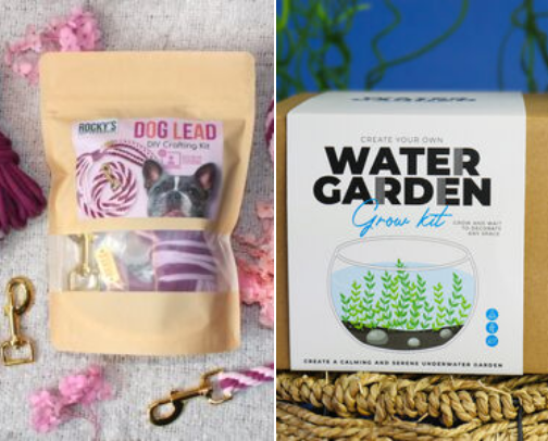 The Modern Maker: Curated Craft Kits for Your Next Obsession cover photo collage