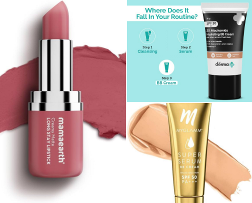 BEAUTY PRODUCTS THAT SURVIVED MY SKIN TYPE! ✨️💪🏻 cover photo collage