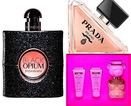 Black Opium Pour Femme Edp cover photo collage