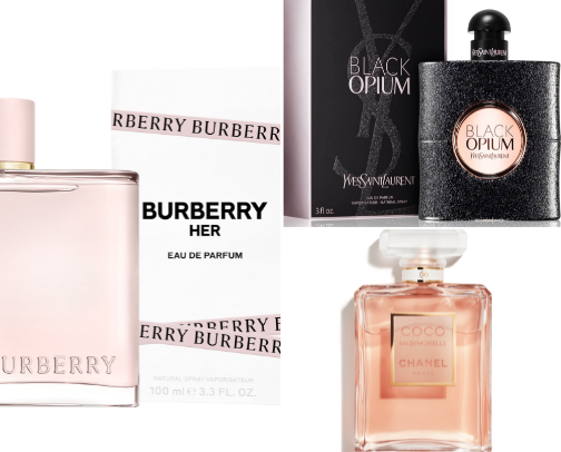 My Favorite Women’s Fragrances 💕 cover photo collage