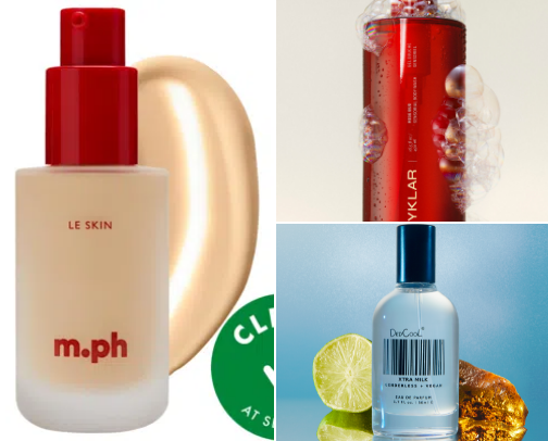 June Selects Beauty Products cover photo collage