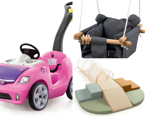 toys my 9-month-old loves! cover photo collage