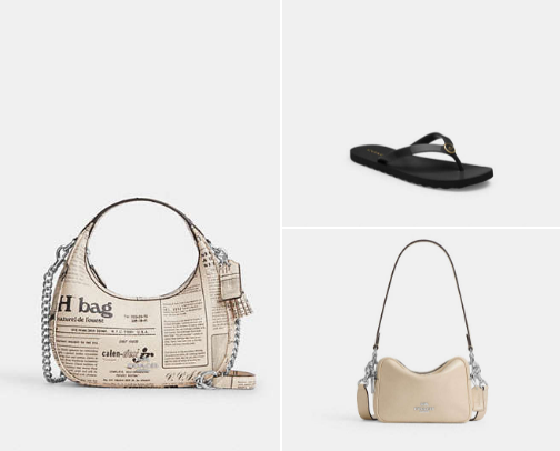 COACH under $150!!! cover photo collage