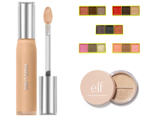 Everyday makeup favs cover photo collage