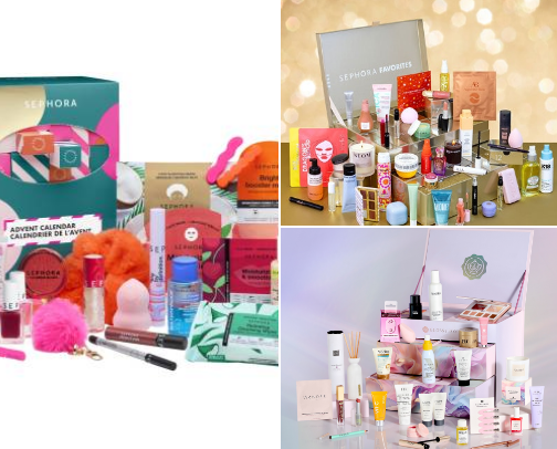 2025 advent calendars that any female on the planet would be mad not to love! cover photo collage