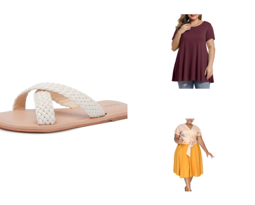 Plus Size Business Casual, Affordable & Comfortable Workwear Finds. My go to for making my 8 hour work day comfy! cover photo collage