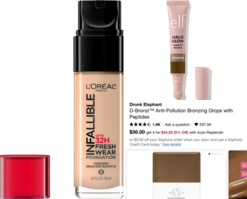 Makeup Favorites cover photo collage